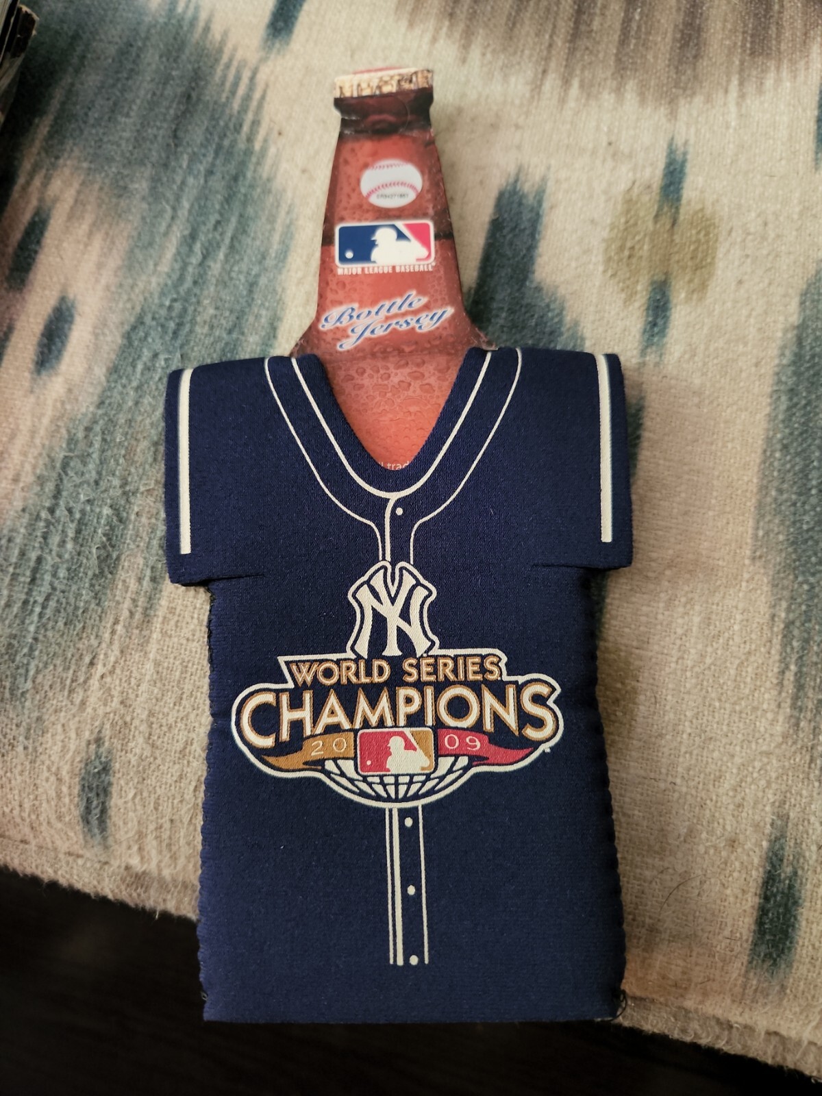New York Yankees 2009 World Champions 12oz. Bottle Coozie New eBay