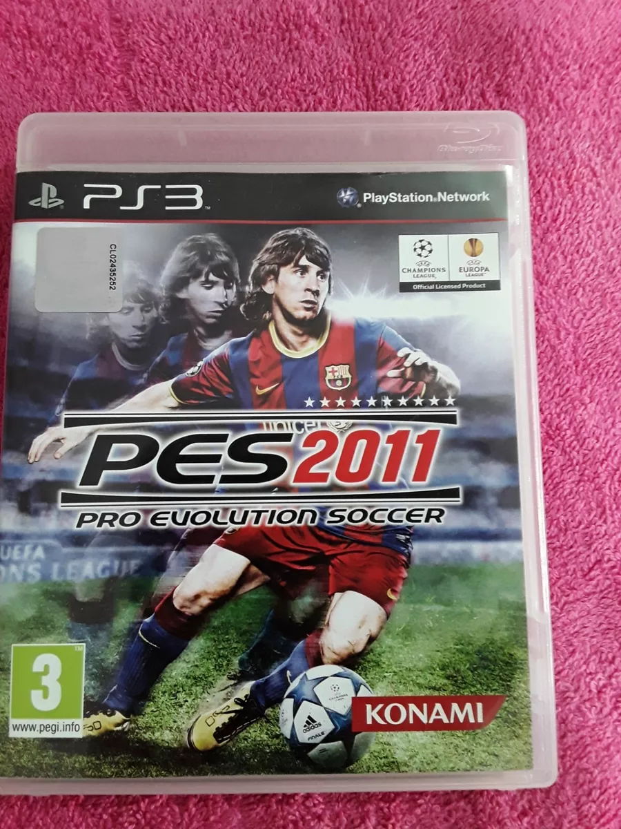 PES 2011 Pro Evolution Soccer PS3 Football Game for Sony PlayStation 3