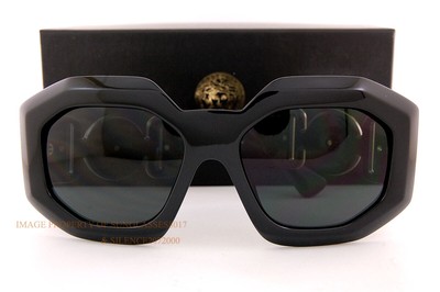 Versace Eyewear VE4424U - Black Frame/Dark Gray Lens Women display picture 3