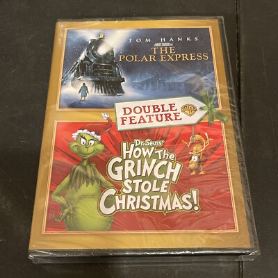 The Polar Express / How the Grinch Stole Christmas (DVD) New Ships Free