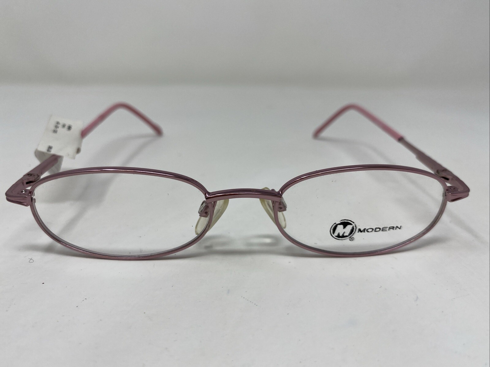 Marco de gafas moderno de borde completo de metal rosa BALLET ROSE 48-20-135 VP91