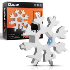Gifts For Dad 18in1 Snowflake Multitool Birthday Gifts For Men Father's Day Gift