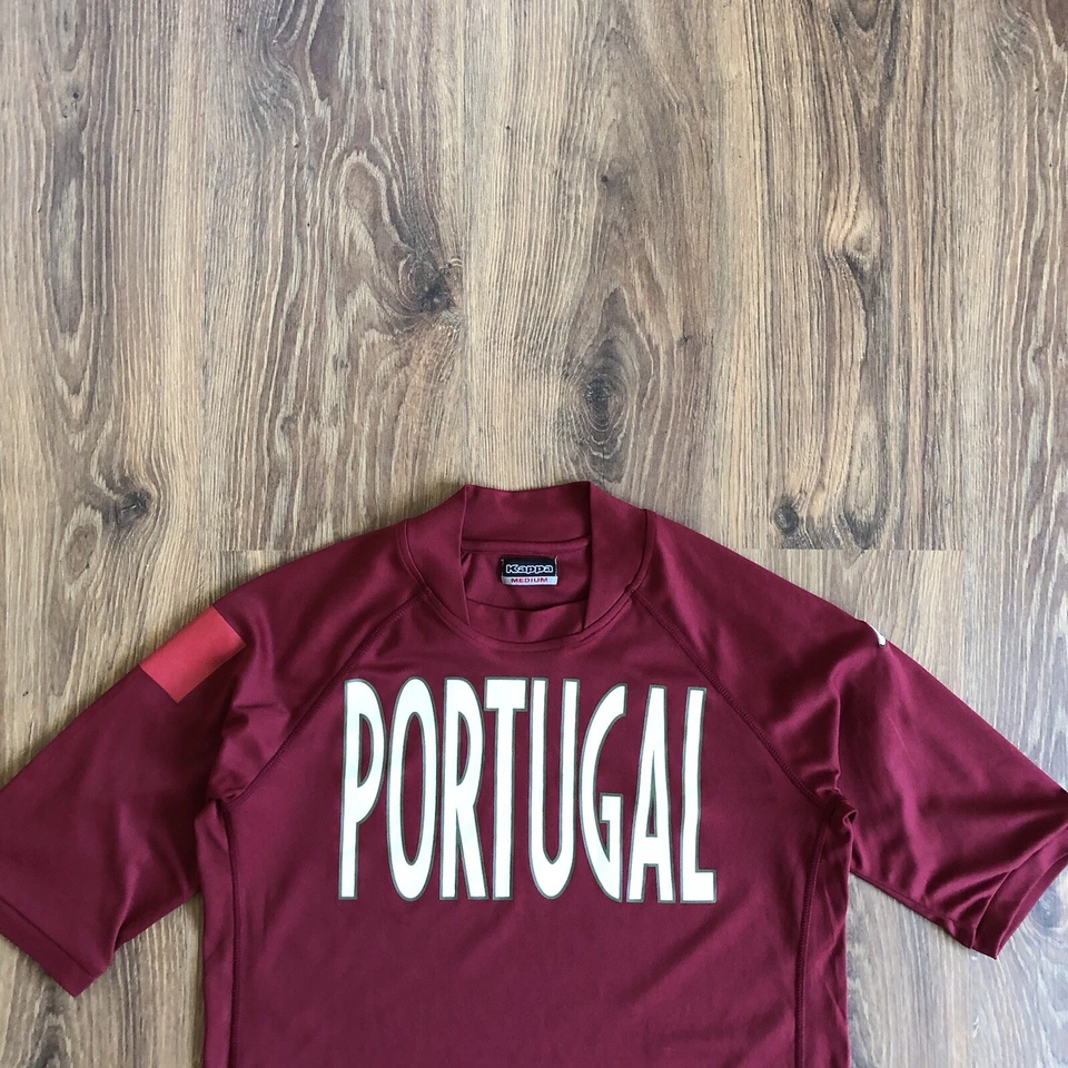 Винтажная тренировочная футболка каппа Португалия - Изображение 2 из 4