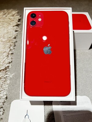 Apple iPhone 11 (PRODUCT) red. 128GB 4GLTE+ 6.1