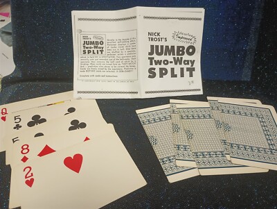 Nick Trost Jumbo Two Way Split by Nick Trost Magic Trick