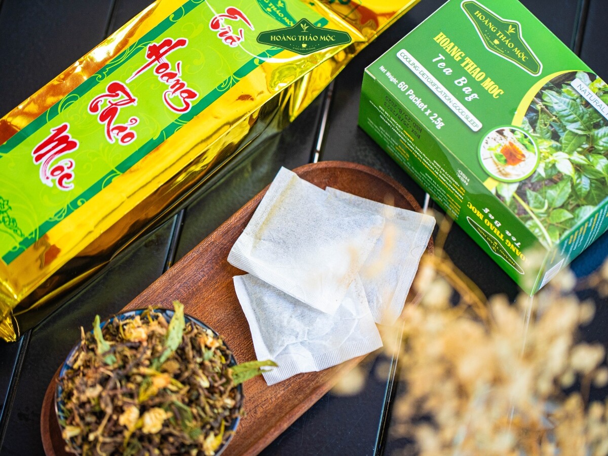 Hoang Thao Moc Tea - Herbal Tea Good For Health, Vietnamese Tea 40