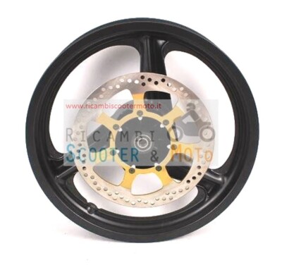 Circle integral front wheel Malaguti Drakon 50 Black 10908003