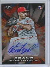 Victor Arano 2018 Topps Fire Autograph Rookie