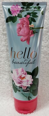 Bath & Body Works HELLO BEAUTIFUL Ultra Shea Body Cream Moisture 8 oz/226g New