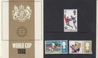 GB 1966 WORLD CUP PRESENTATION PACK SG 693 695 MINT STAMP SET SEE  # 31 *
