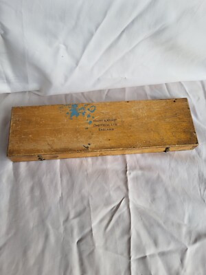 Moore & Wright Innenmessschraube 2-12'' Bereich datiert 1937 Luftfahrtministerium Stempel
