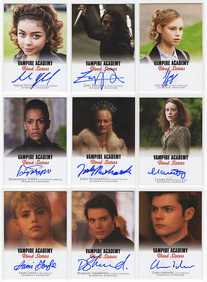 Leaf Vampire Academy 129 Card Master Set W 11 Autograph Cards Hyland Kurylenko Ebay Leaf Vampire Academy 129 Card Master Set W 11 Autograph Cards Hyland Kurylenko Ebay