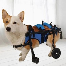 New 4 wheel dog wheelchair Adjustable Dog Cart Wheelchair Light Weight XS S M