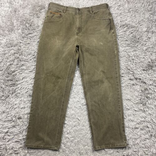Orvis Sporting Tradition Green Pants Cotton Outdo… - image 1