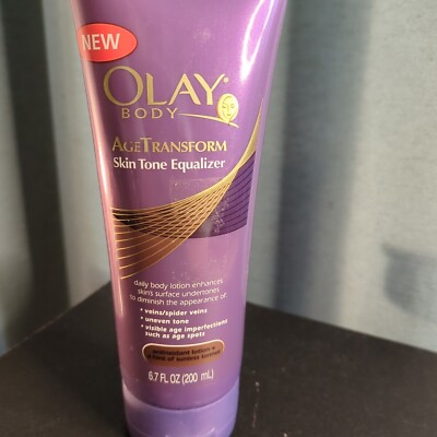 New Olay Body Age Transform Skin Tone Equalizer 6.7oz Bottle Lotion
