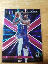 2021 Panini Donruss Basketball POWER IN THE PAINT Philadelphia 76ers Joel Embiid