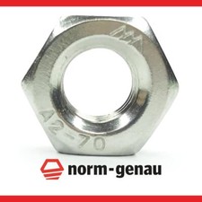 Sechskantmuttern VA V2A Edelstahl DIN 934 rostfrei A2 V2 von M5 M6 M8 M10 Mutter