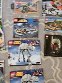 LEGO Lot 13 STAR WARS Instruction Manuals Instruction Books Ninjago Mandalorian 