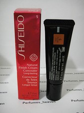 Shiseido Natural Finish Cream Concealer Deep Bronze #5 .44 oz / 10 ML NEW IN BOX
