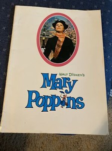Vintage 1964 Walt Disney's Original Mary Poppins Movie Book Rare Julie Andrews