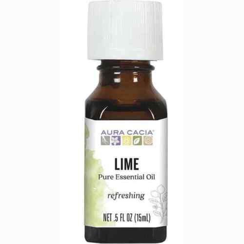 Aura Cacia Lime Pure Essential Oil 0.5 fl oz Liq