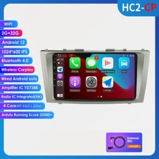 For 2007-2011 TOYOTA CAMRY Carplay Android 12 Car Stereo Radio GPS Navi 2+32G AI