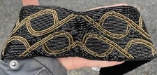 Vintage Hand Beaded Morgan Taylor Ladies Belt Waist Accessory Evening Jewelry