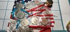 1971 P(10)  & D(10)  Kennedy halves- BU in mint cello-20 coins total