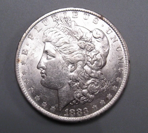 AU+/UNC 1883-o Silver MORGAN Dollar.