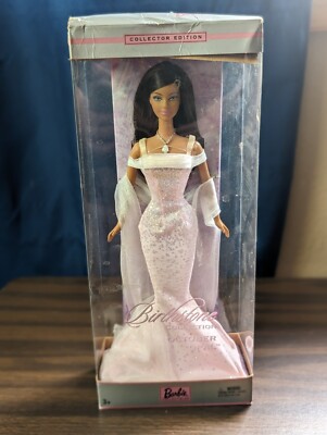 Barbie Birthstone Collection - October Opal Damaged Box Never Opened