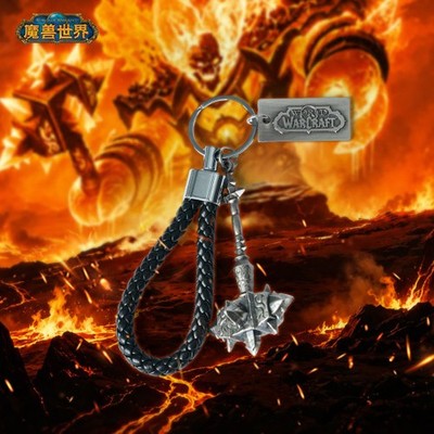 Blizzard World of Warcraft Sulfuras, Hand of Ragnaros Metal Figure Keychain