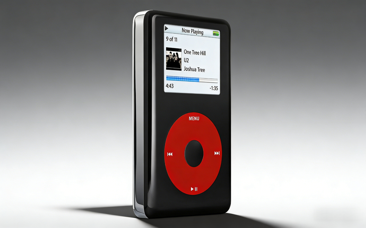 Apple iPod classic 5th Generation U2 Special Edition Black/Red (30