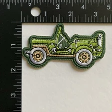 US Army Jeep Embroidered Iron On Patch