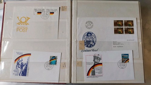 Sammlung 100 Ersttagsbriefe FDC DDR BRD Sonderumschläge Album Michel-Werte - Bild 3 von 14