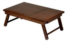 Winsome 94623 Alden Lap Scrivania ribaltabile con cassetto gambe pieghevoli - noce antico