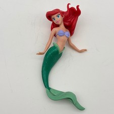 Disney Ariel The Little Mermaid 6 inch Figure Glitter Tail Swimways Diver