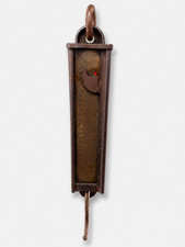 Vintage Hanson Model 8920 Hanging Spring Scale 200 lb Capacity Chicago USA Heavy