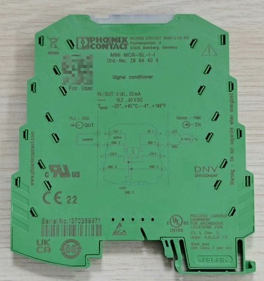 1PCS  Phoenix MINI MCR-SL-I-I 2864406 Isolator Amplifier  Used