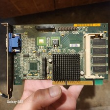 Vintage Matrox Millennium G200 AGP GraphicsCard 8MB VRAM MGA-G200 798-02 REV A