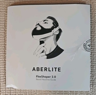 Aberlite FlexShaper 2.0 - Beard Shaper for Men - Hands-Free & Flexible Neckline 