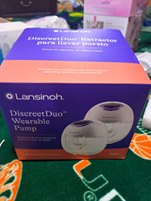 Lansinoh DiscreetDuo Wearable Hands-Free Double Electric Pump 24mm Manual