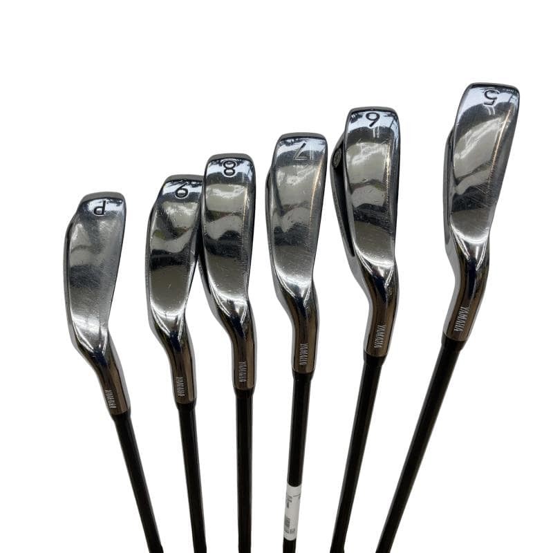 YAMAHA inpres X D NOIR Iron Set Flex R 6 Pieces DX-508i Droitier F/S #64 5