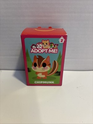McDonald's 2023 ADOPT ME Happy Meal Toys NEW Chipmunk Toy All Parts In Box #2