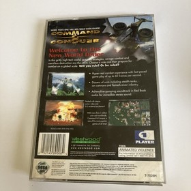 Command & Conquer Sega Saturn 1997 Complete And Tested