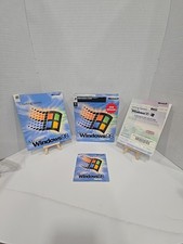 🔥 Microsoft Windows 98 Upgrade CIB Big Box w/ CD Both Books & Product Keys