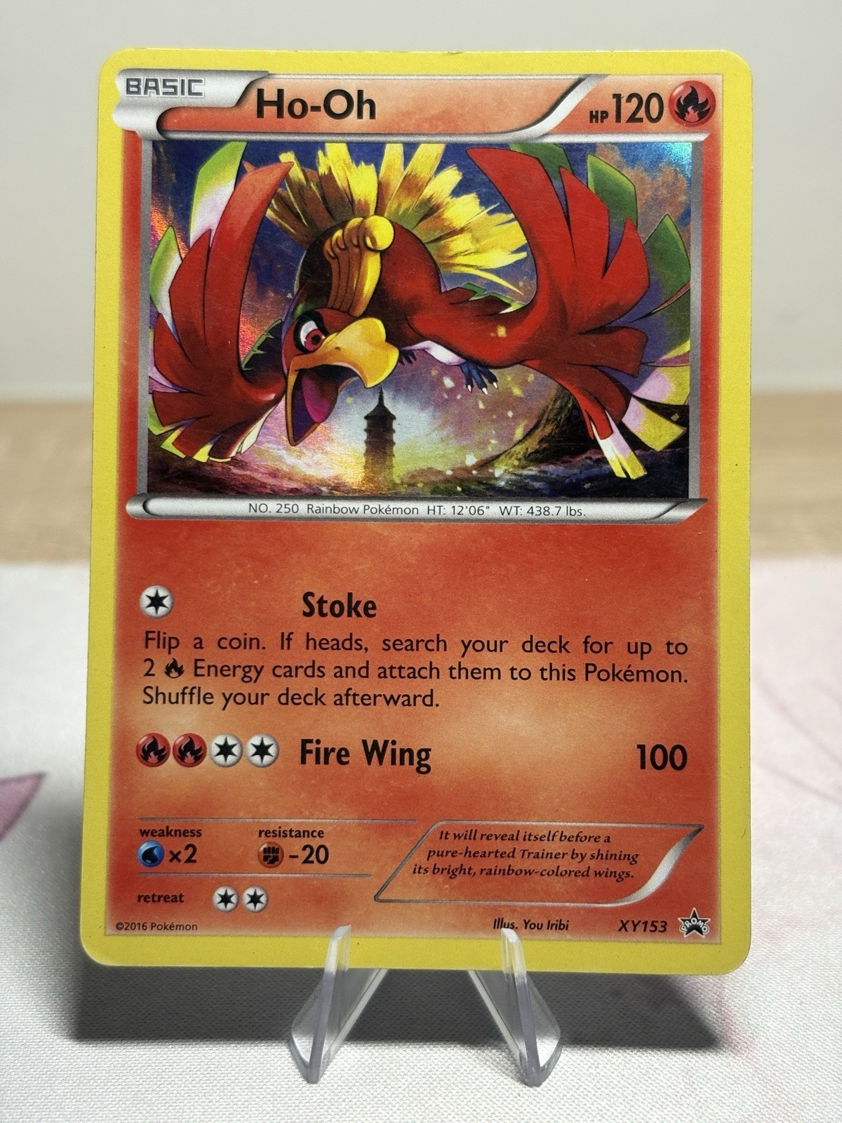 Ho-Oh XY153 Holo Rare Promo Pokemon XY Promos 2016 TCG LP
