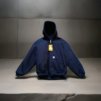 ジャケット・アウター Carhartt Active Jacket Black Large Carhartt Active Jacket Mens Large Quilt Lined Black Loose Fit J140