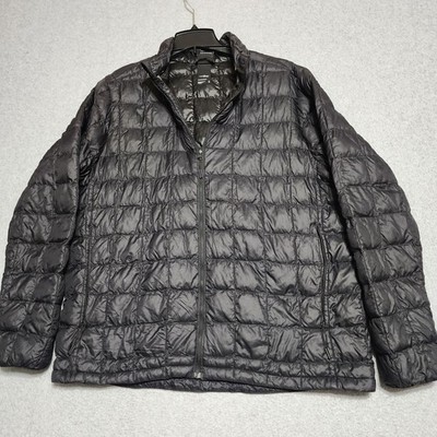 The North Face Thermoball Ultralight Quilted Puffer Jacket Black Men's Size XL