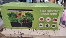 Indoor Hydroponics Growing System LED – Grow Herbs Veggies Lettuce Tomatoes
