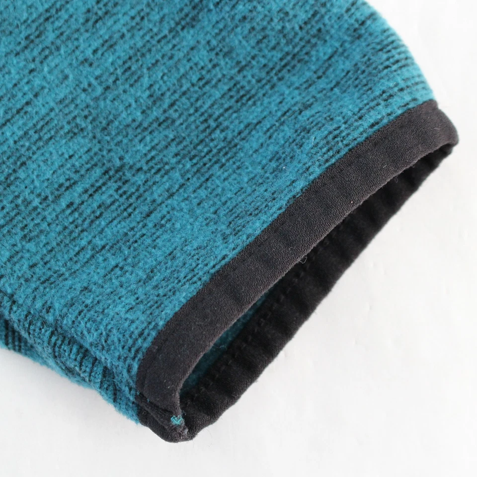 Camisa polar de manga larga verde azulado Tek Gear para hombre mediana buen estado Foto 4 de 4